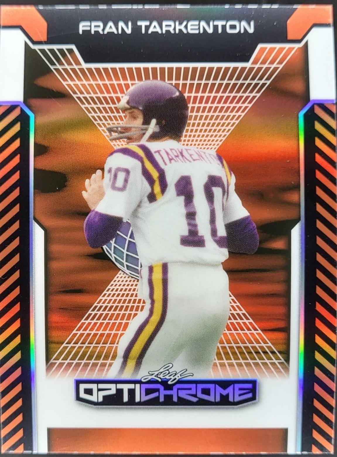 Fran Tarkenton [Orange Prismatic] #97