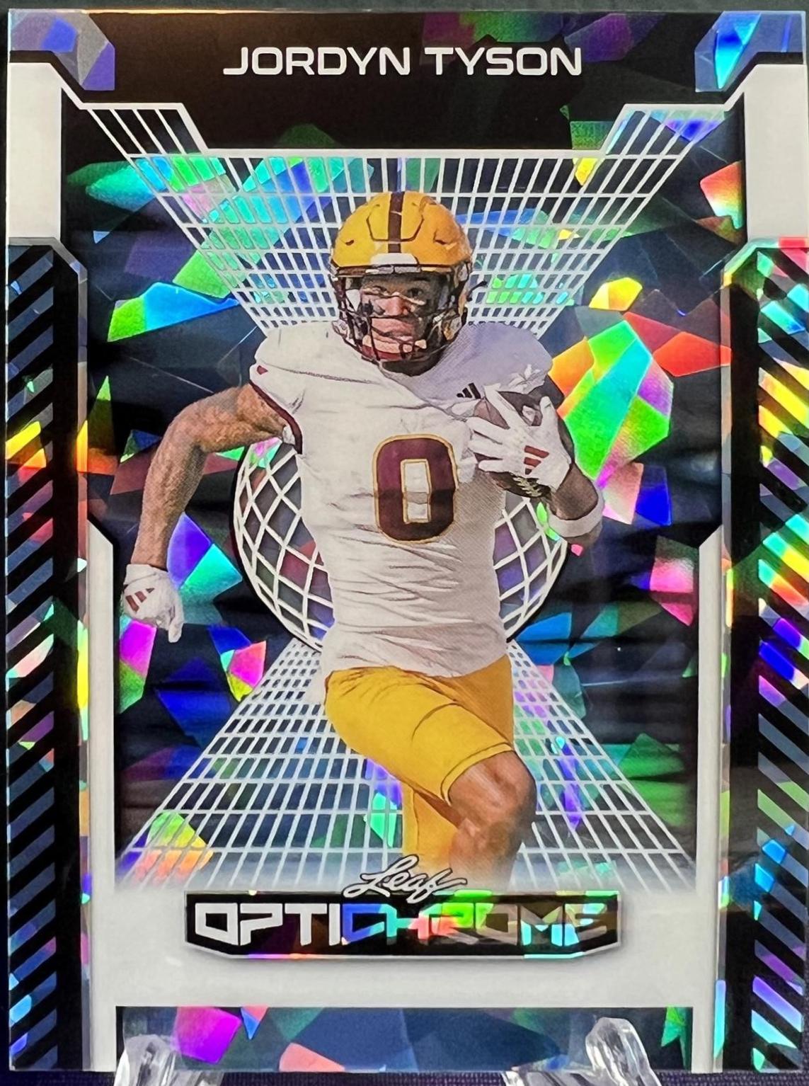 Jordyn Tyson [Blue Prismatic] #145