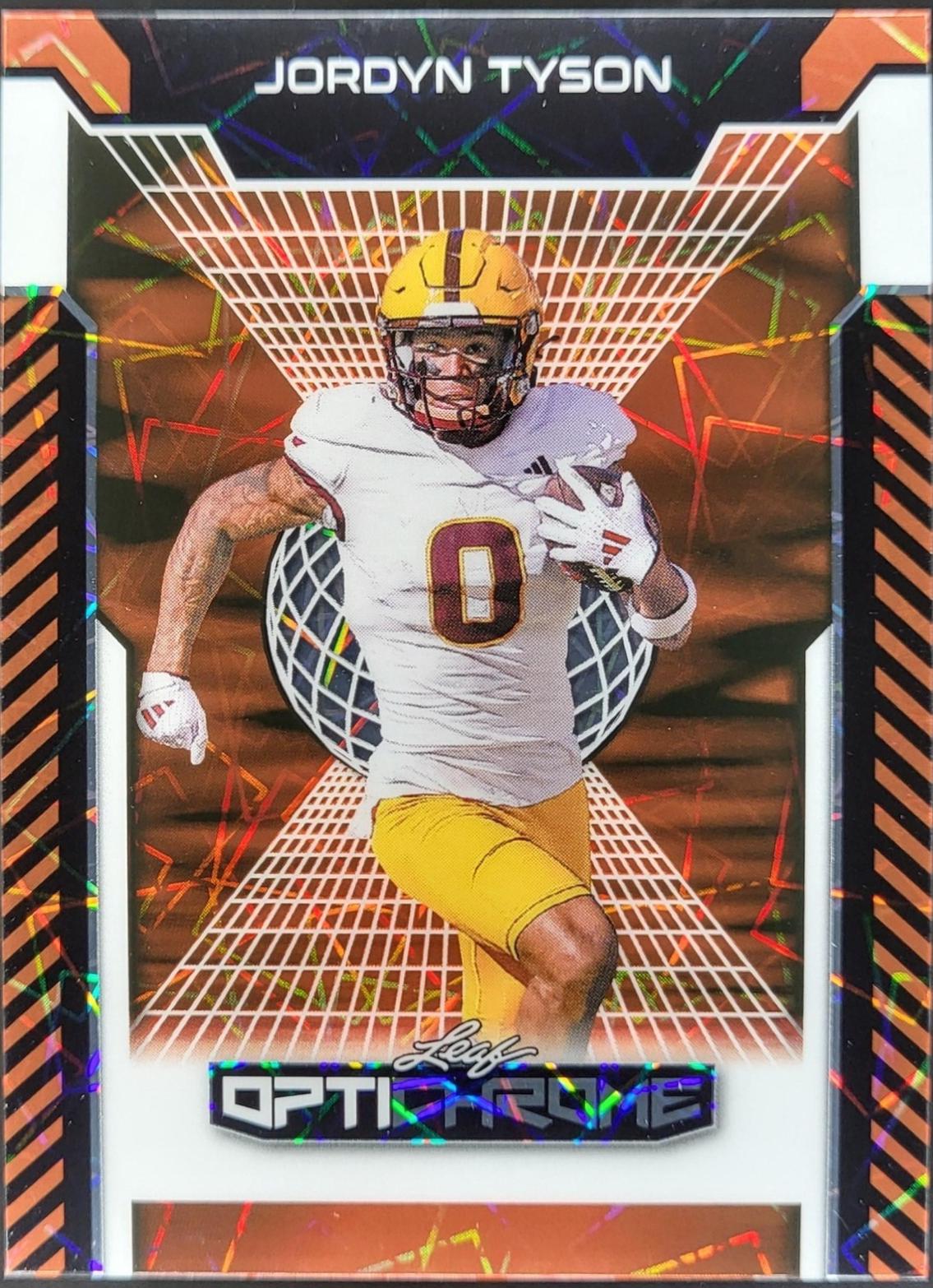 Jordyn Tyson [Orange Lazer] #145