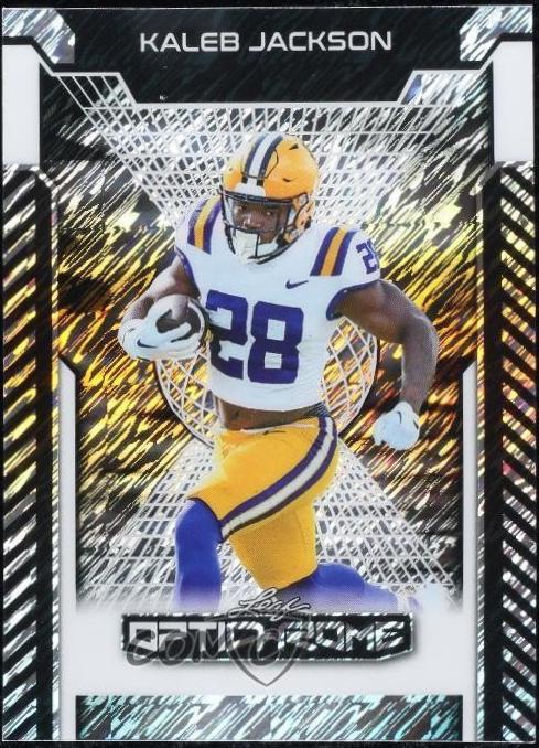 Kaleb Jackson [Gold Shimmer] #154