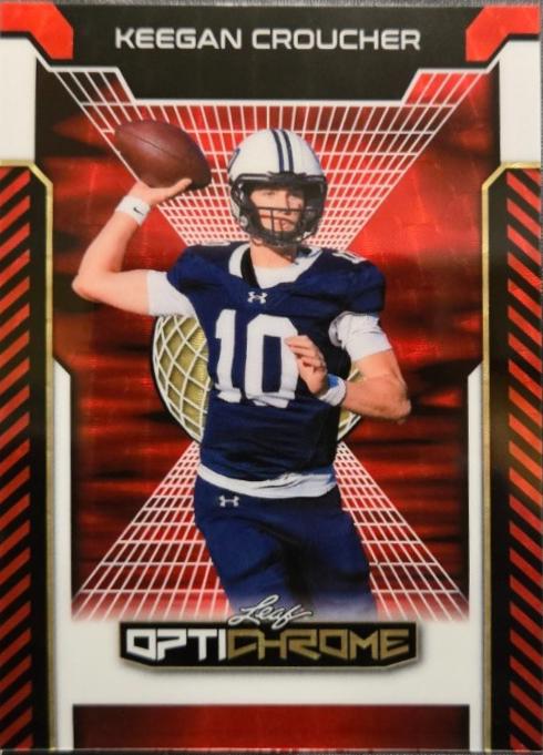 Keegan Croucher [Red Prismatic] #158