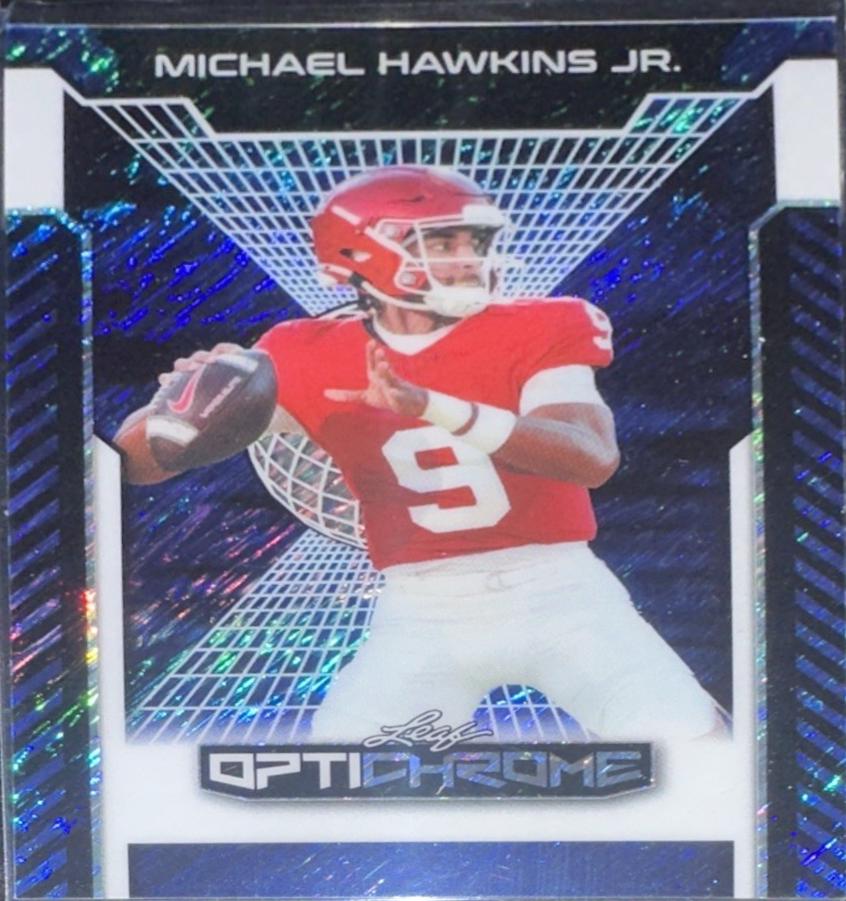 Michael Hawkins Jr. [Blue Prismatic] #183