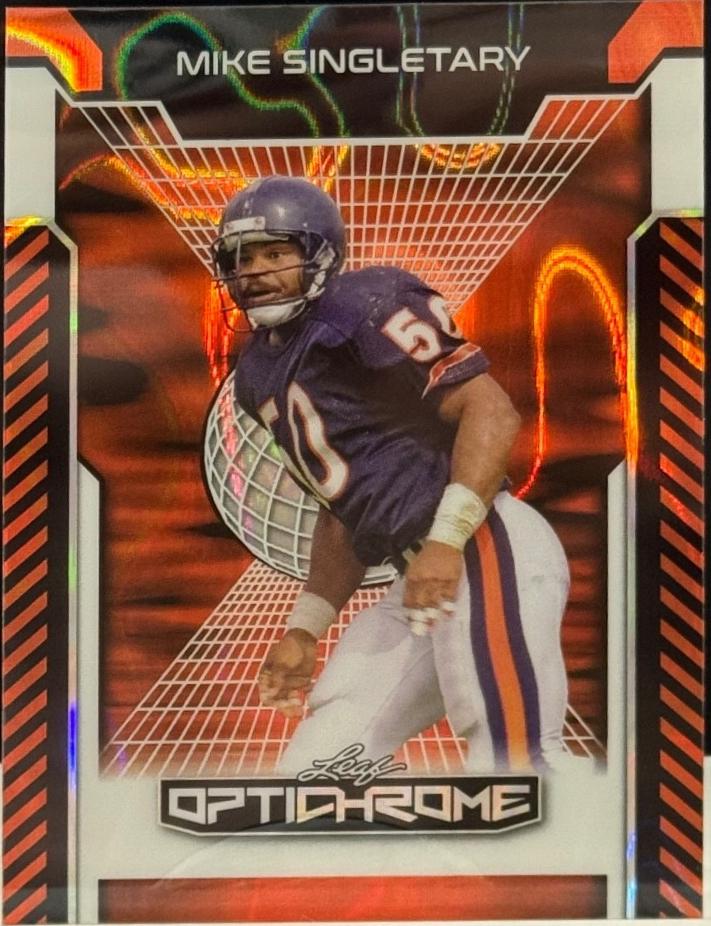Mike Singletary [Orange Prismatic] #185