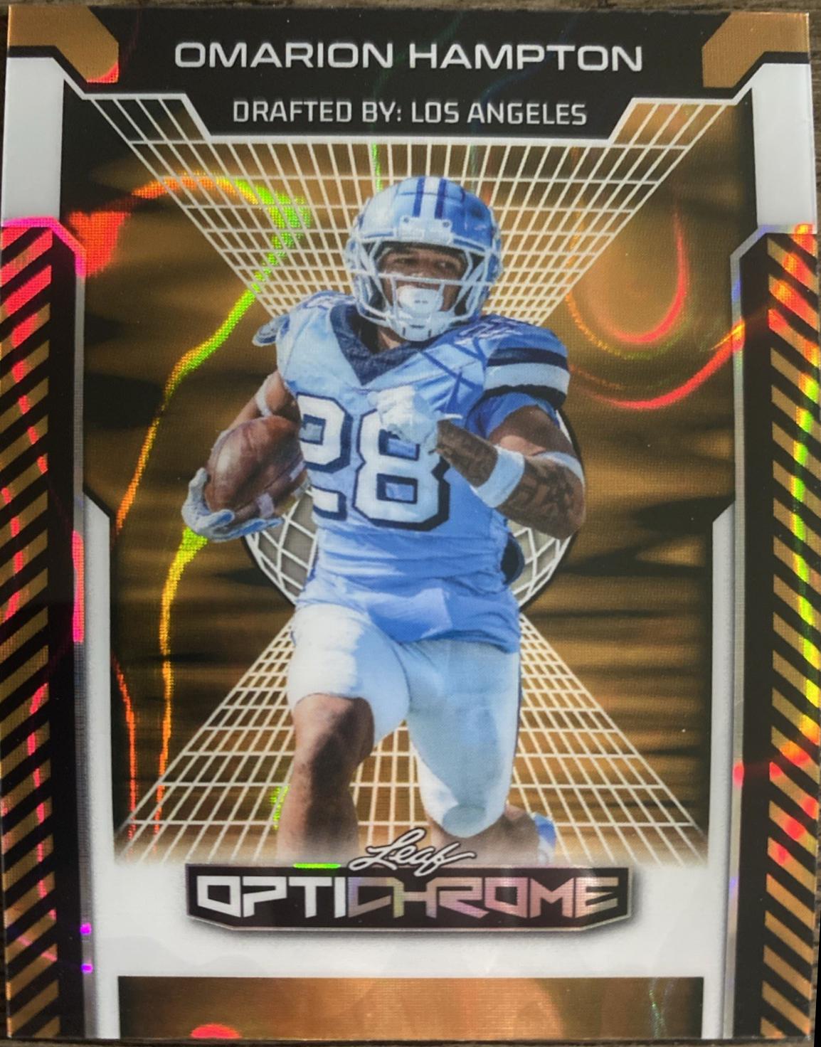 Omarion Hampton [Gold Lava] #196
