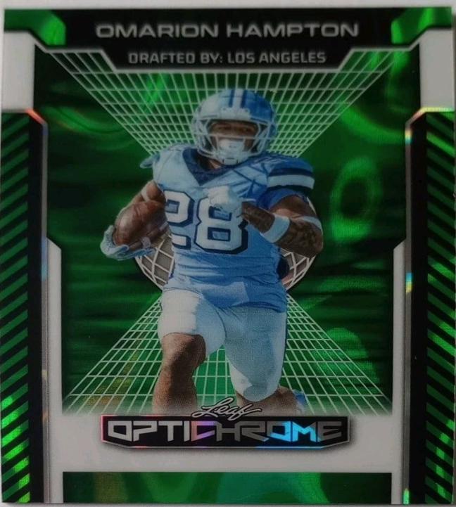 Omarion Hampton [Green Crystal] #196