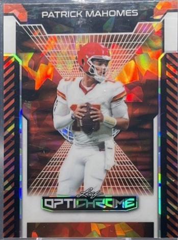 Patrick Mahomes [Orange Prismatic] #200