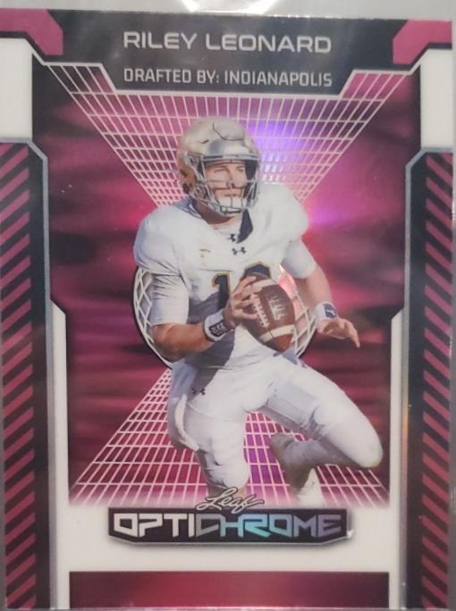 Riley Leonard [Purple Prismatic] #214