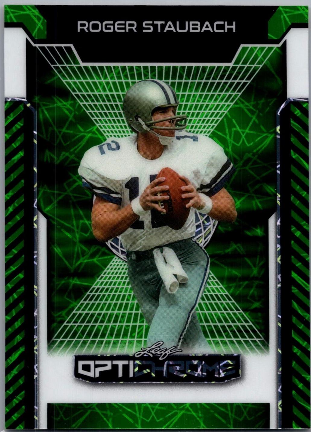 Roger Staubach [Green Lazer] #218
