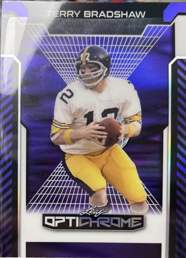 Terry Bradshaw [Purple Prismatic] #235