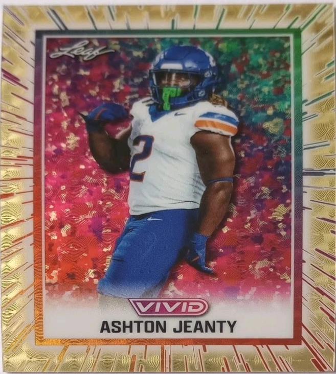Ashton Jeanty [Super Prismatic Gold] #9
