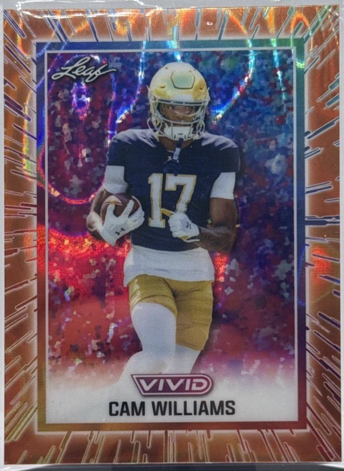 Cam Williams [Super Prismatic Gold] #34