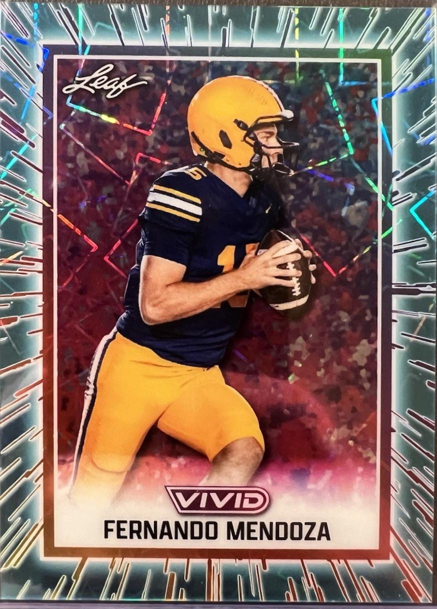 Fernando Mendoza [Shimmer Teal] #68