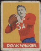 Doak Walker [White Background] #4