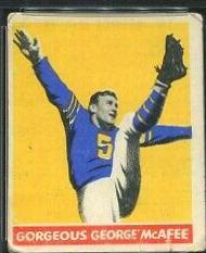 George McAfee [Gorgeous George on Front] #19