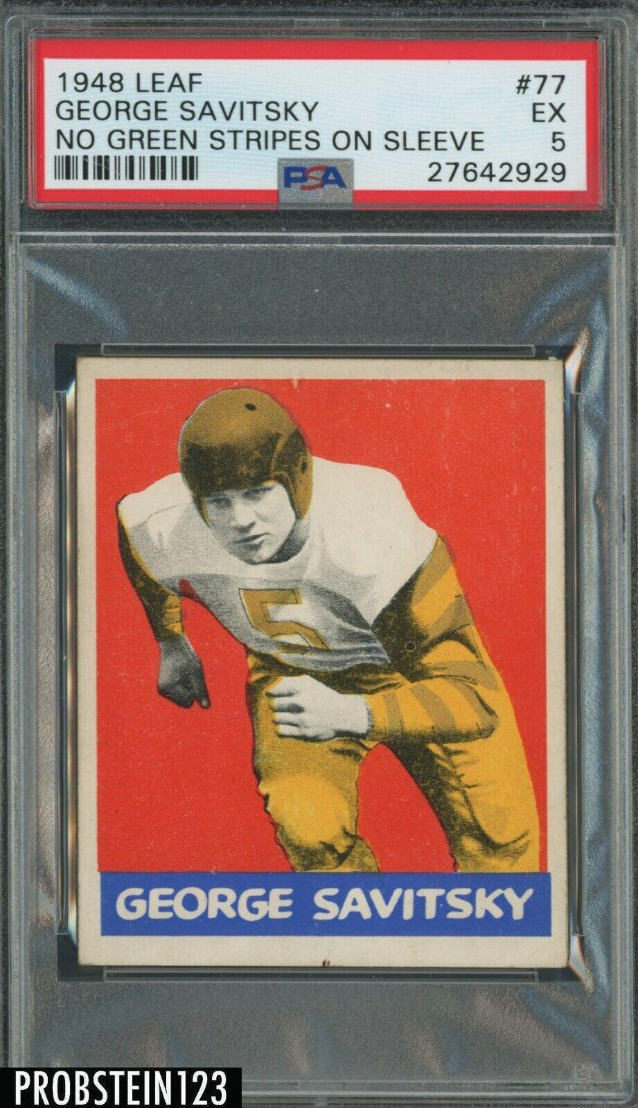 George Savitsky [No Green Stripes on Sleeve] #77