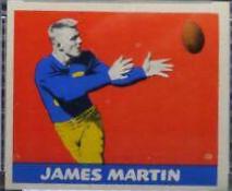 Jim Martin [Red Background, Dark Yellow Pants] #24