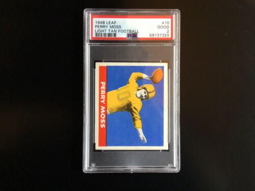 Perry Moss [Light Tan Football] #10