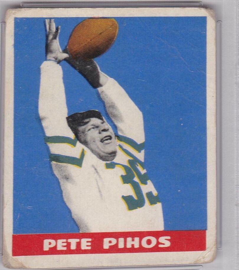 Pete Pihos [Blue Jersey Number] #16