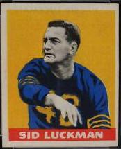 Sid Luckman #1