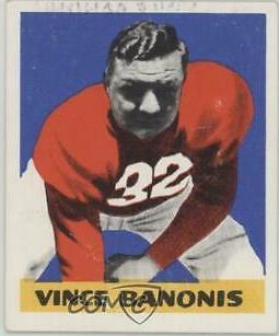 Vince Banonis #8