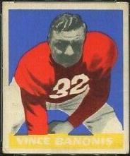 Vince Banonis [White Name on Front] #8