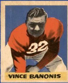 Vince Banonis #38