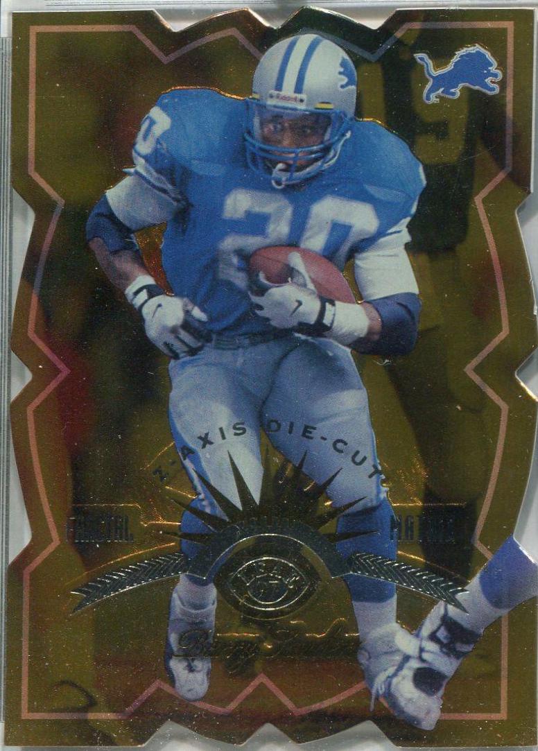 Barry Sanders [Fractal Matrix Die Cut] #3