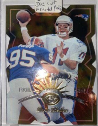 Drew Bledsoe [Fractal Matrix Die Cut] #4