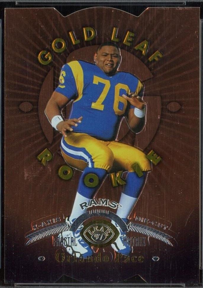 Orlando Pace [Fractal Matrix Die Cut] #180