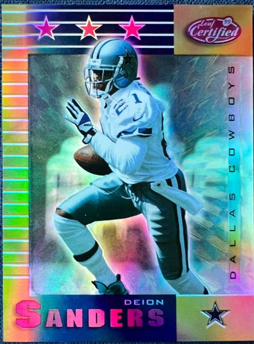 Deion Sanders [Mirror Gold] #156