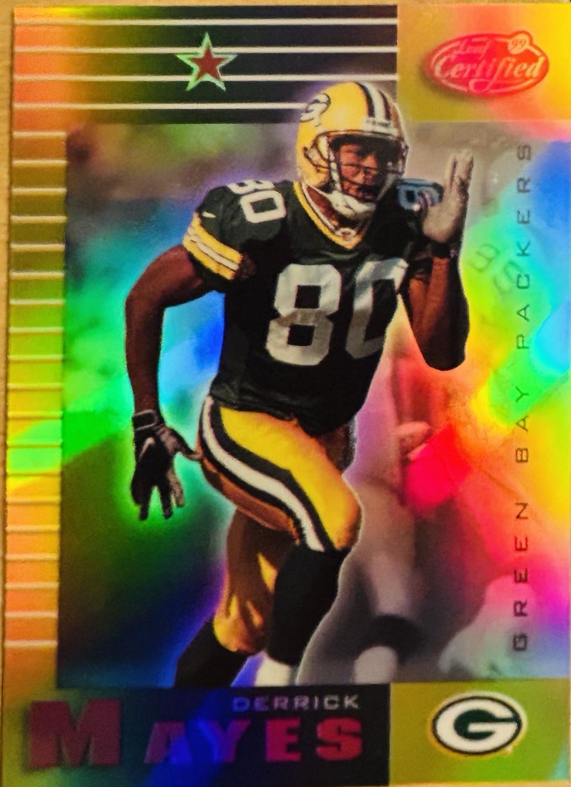 Derrick Mayes [Mirror Gold] #39