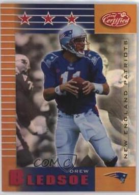 Drew Bledsoe [Mirror Gold] #168