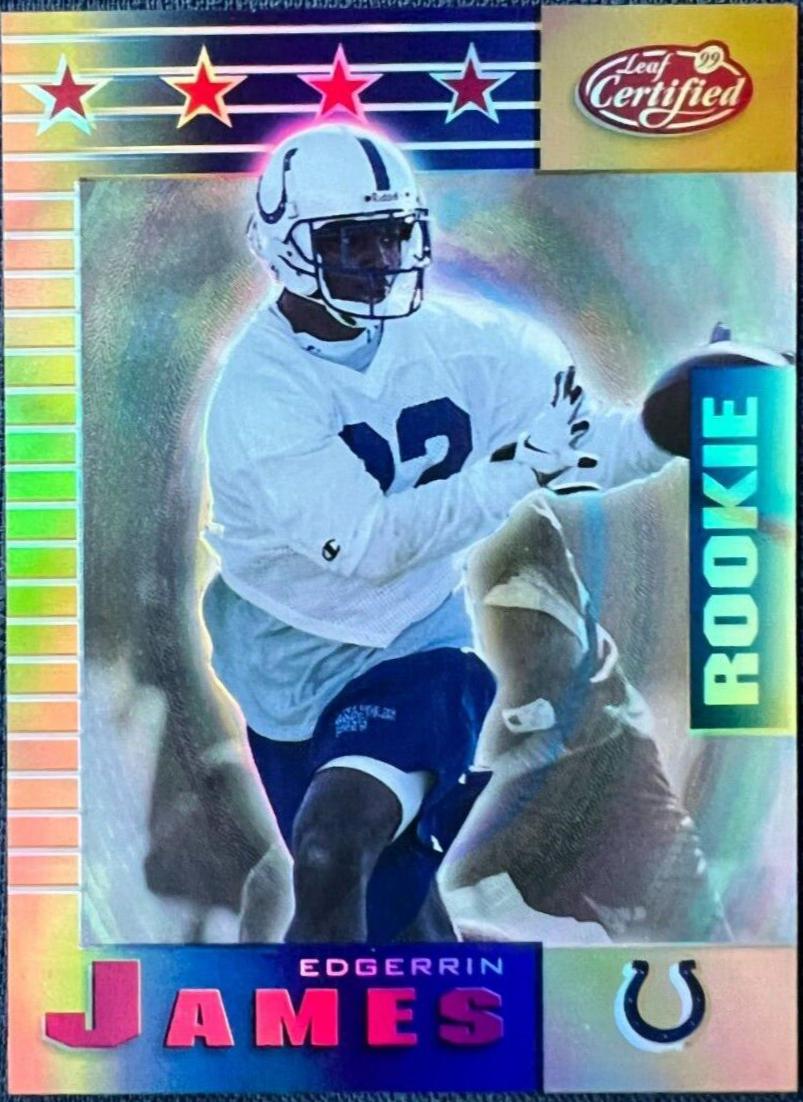 Edgerrin James [Mirror Gold] #198