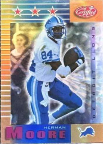 Herman Moore [Mirror Gold] #160