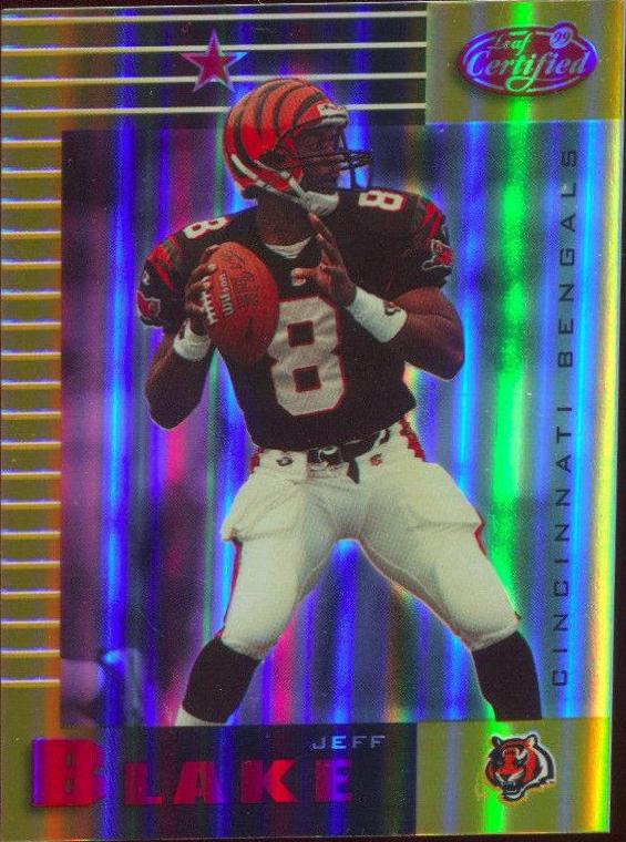 Jeff Blake [Mirror Gold] #22