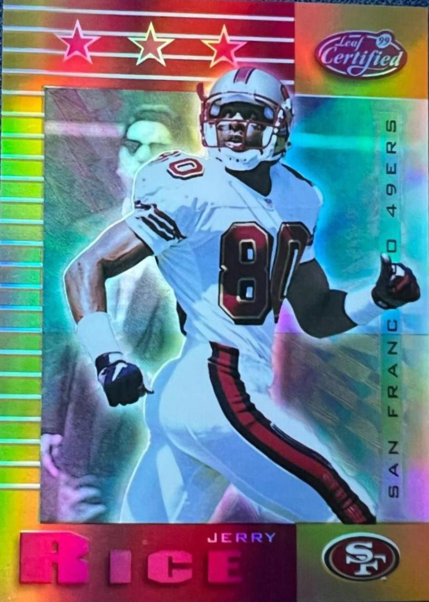 Jerry Rice [Mirror Gold] #172