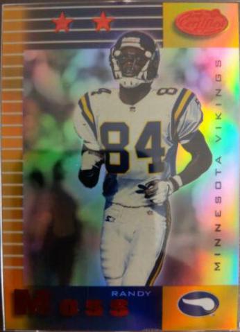 Randy Moss [Mirror Gold] #128