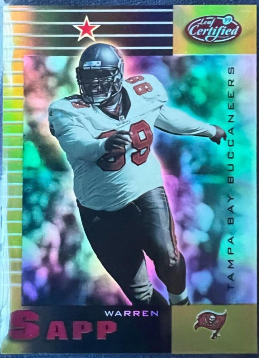 Warren Sapp [Mirror Gold] #94