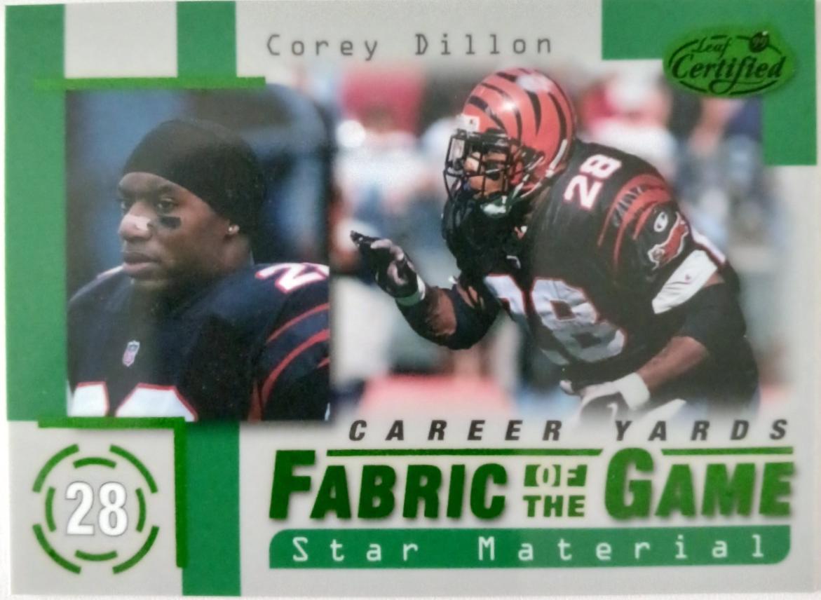 Corey Dillon #FG64