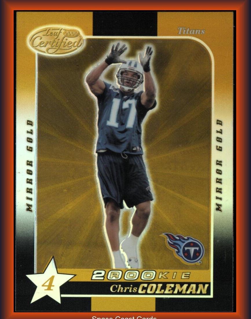 Chris Coleman [4 Star Mirror Gold] #219