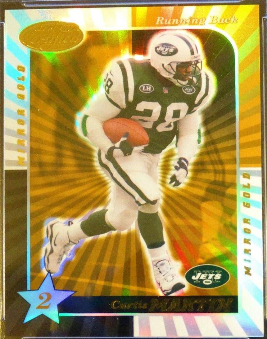 Curtis Martin [2 Star Mirror Gold] #134
