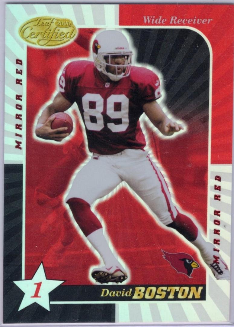 David Boston [1 Star Mirror Red] #4