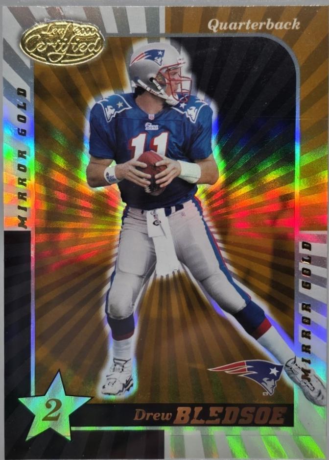 Drew Bledsoe [2 Star Mirror Gold] #132
