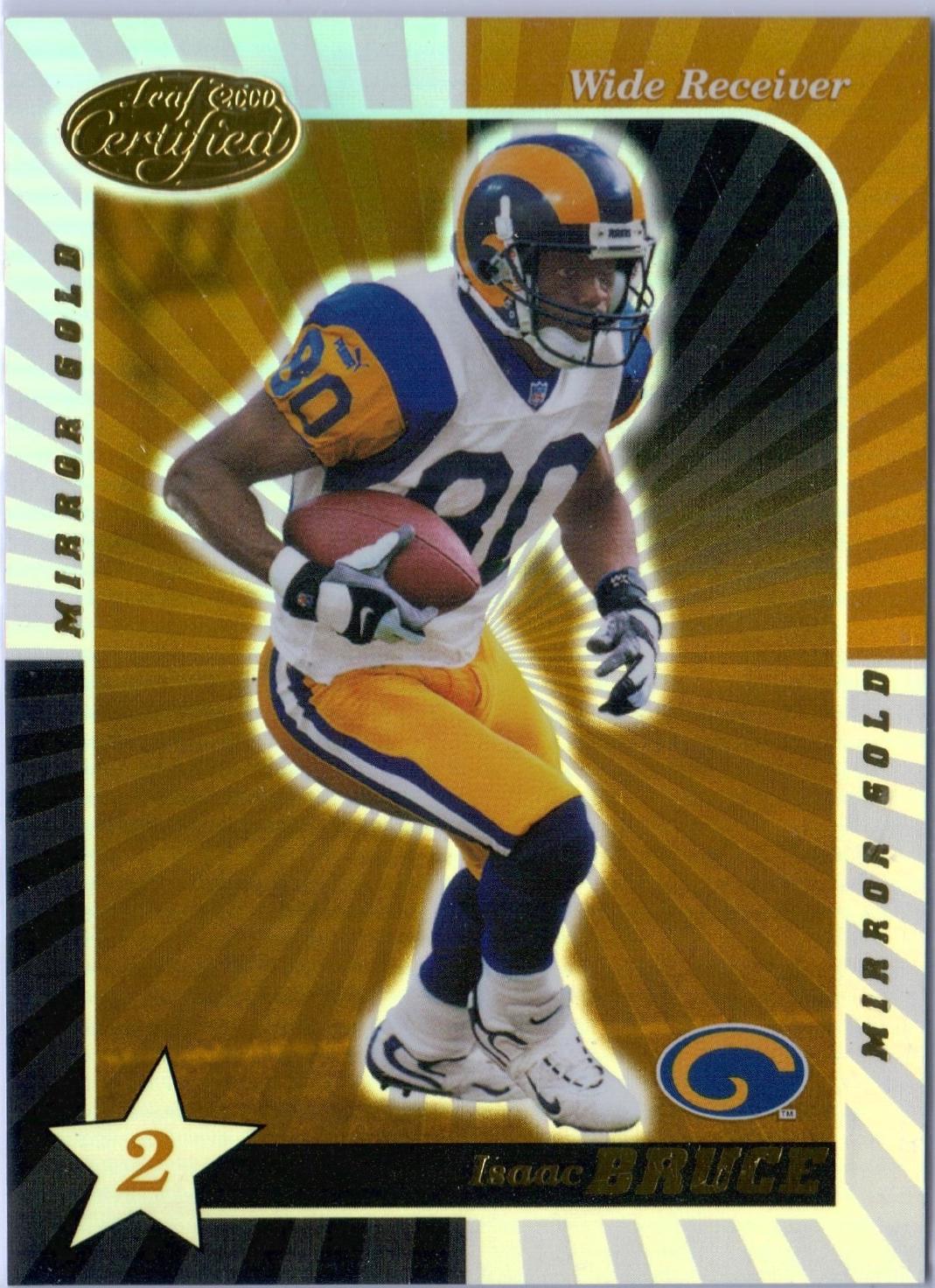 Isaac Bruce [2 Star Mirror Gold] #144