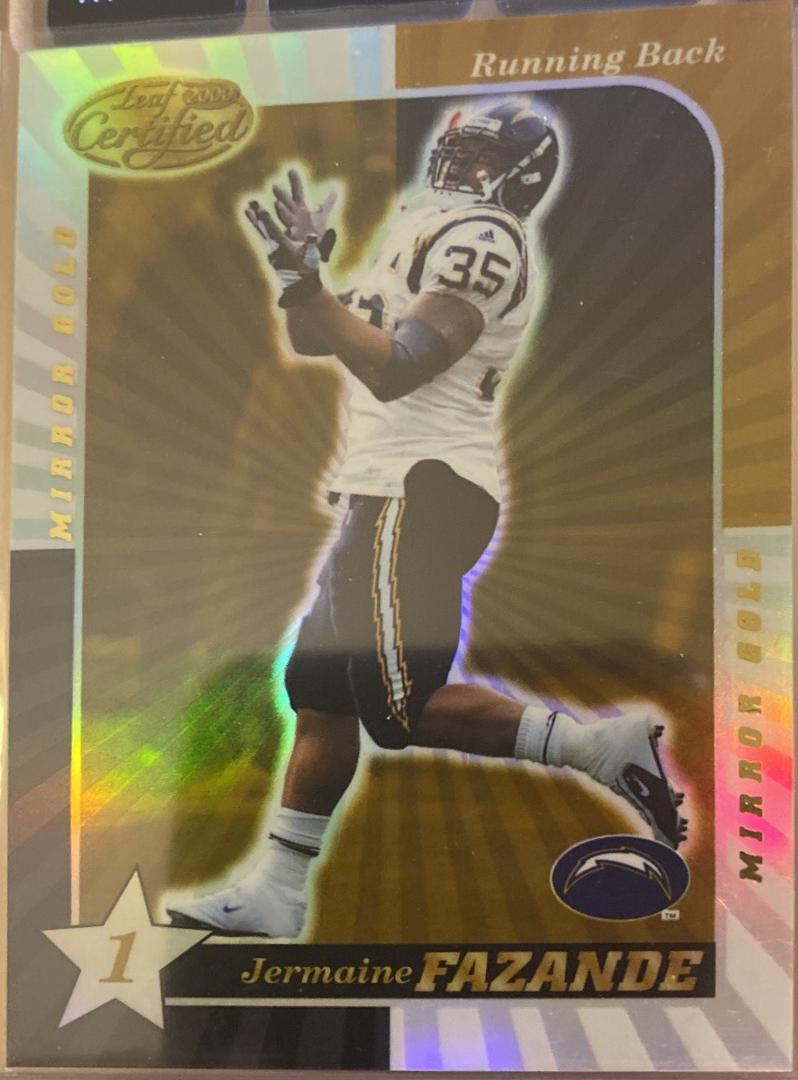 Jermaine Fazande [1 Star Mirror Gold] #79