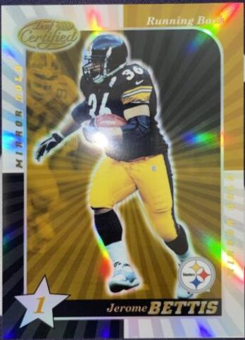 Jerome Bettis [1 Star Mirror Gold] #74