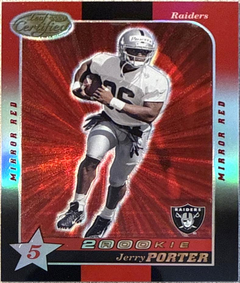 Jerry Porter [5 Star Mirror Red] #241