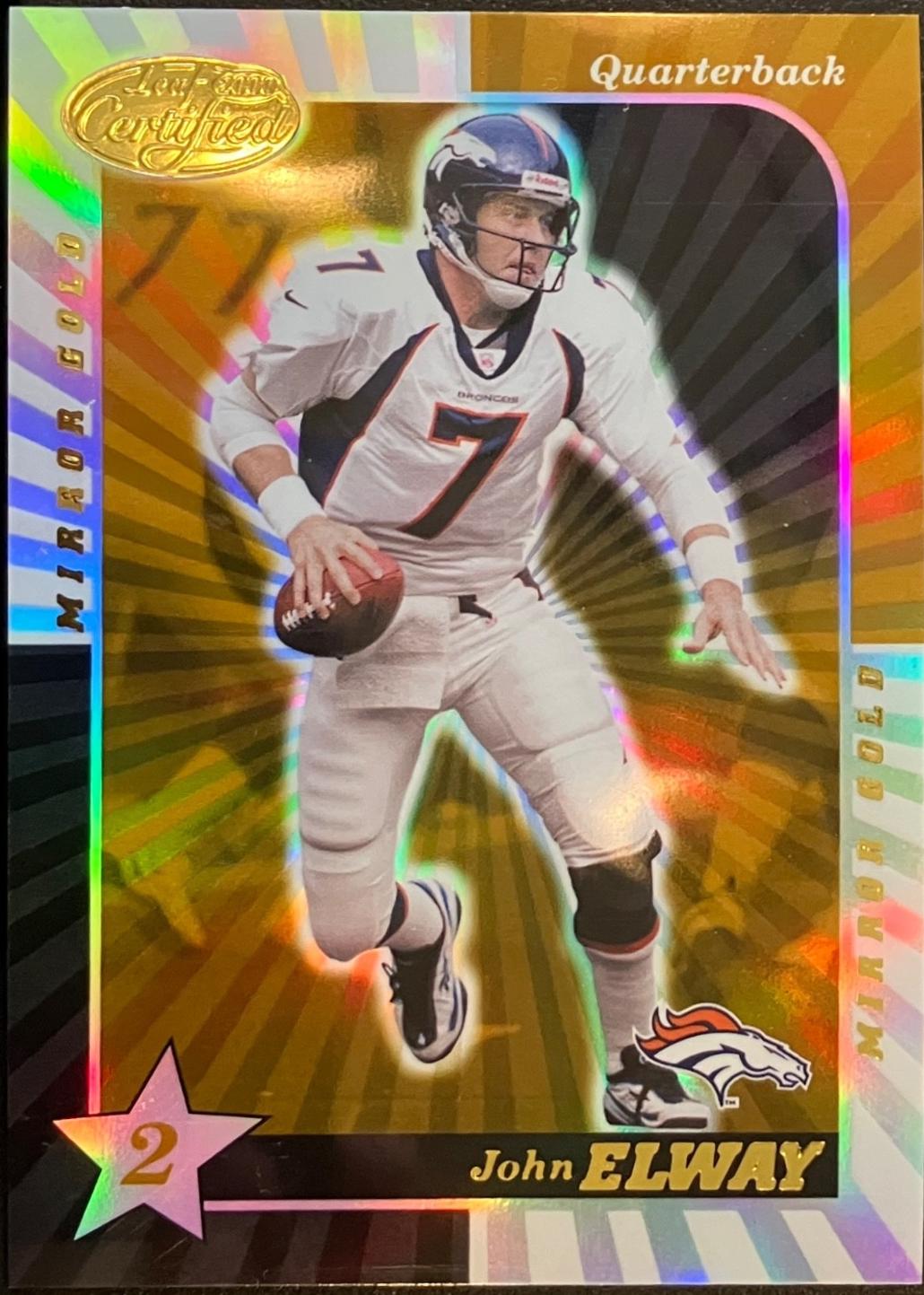 John Elway [2 Star Mirror Gold] #111