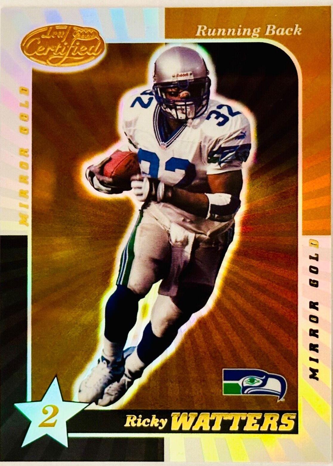 Ricky Watters [2 Star Mirror Gold] #140