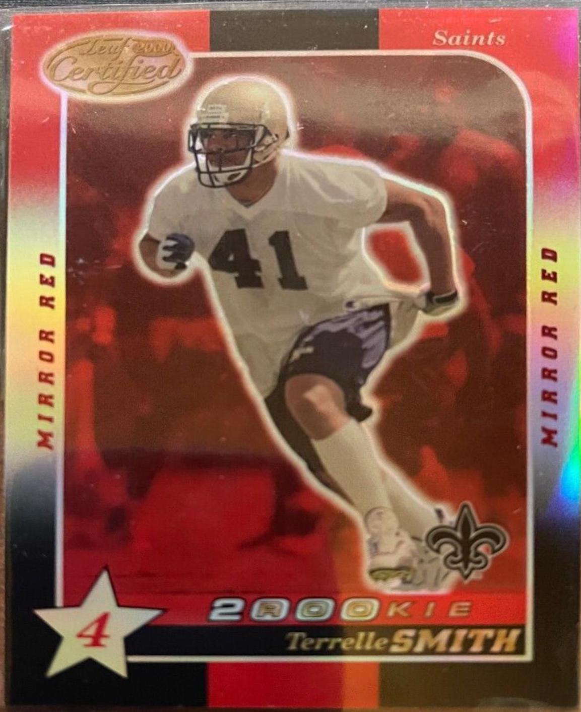 Terrelle Smith [4 Star Mirror Red] #201